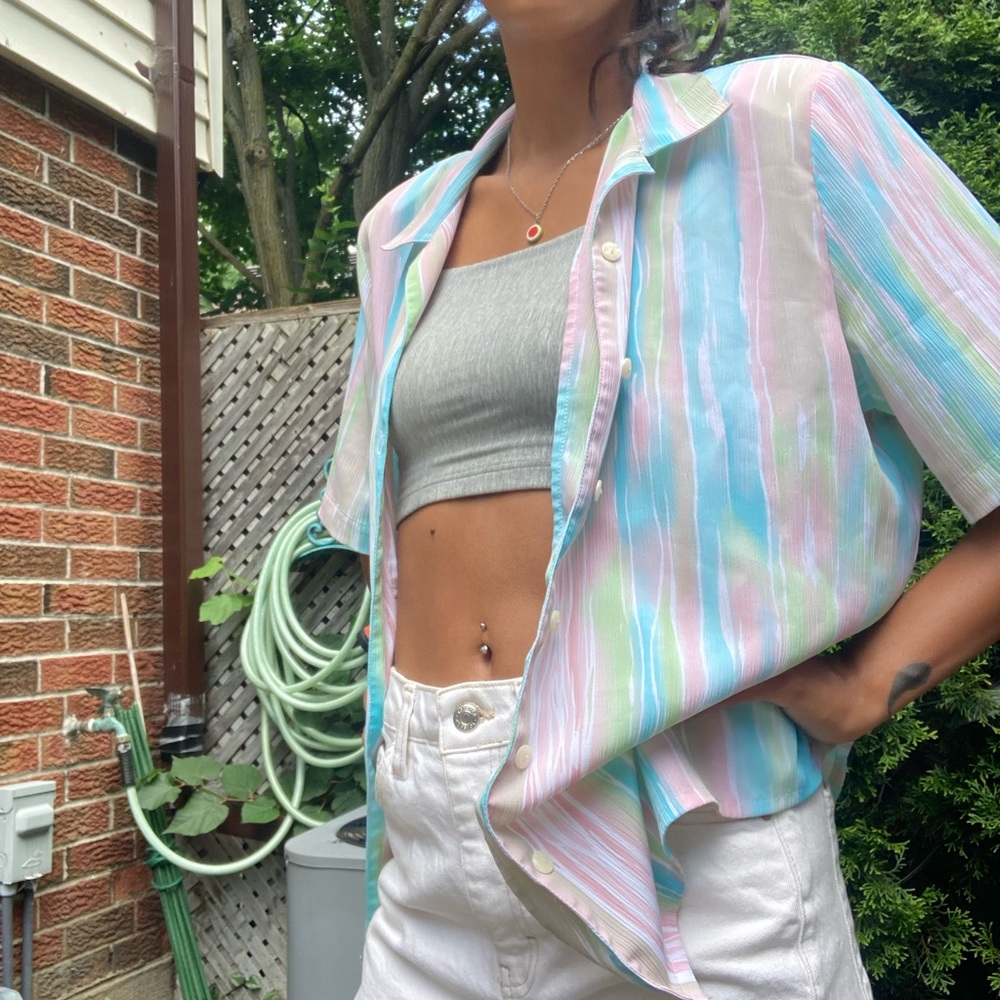 Alia button down shirt